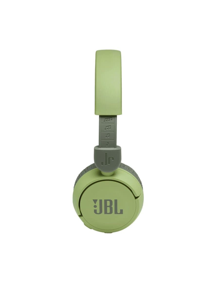 Наушники с микрофоном JBL KIDS ON EAR Bluetooth 5.0, USB-TypeC, Время работы до 30 ч, 20 Гц-20 кГц, 90 дБ, зеленый [JBLJR310BTGRN]