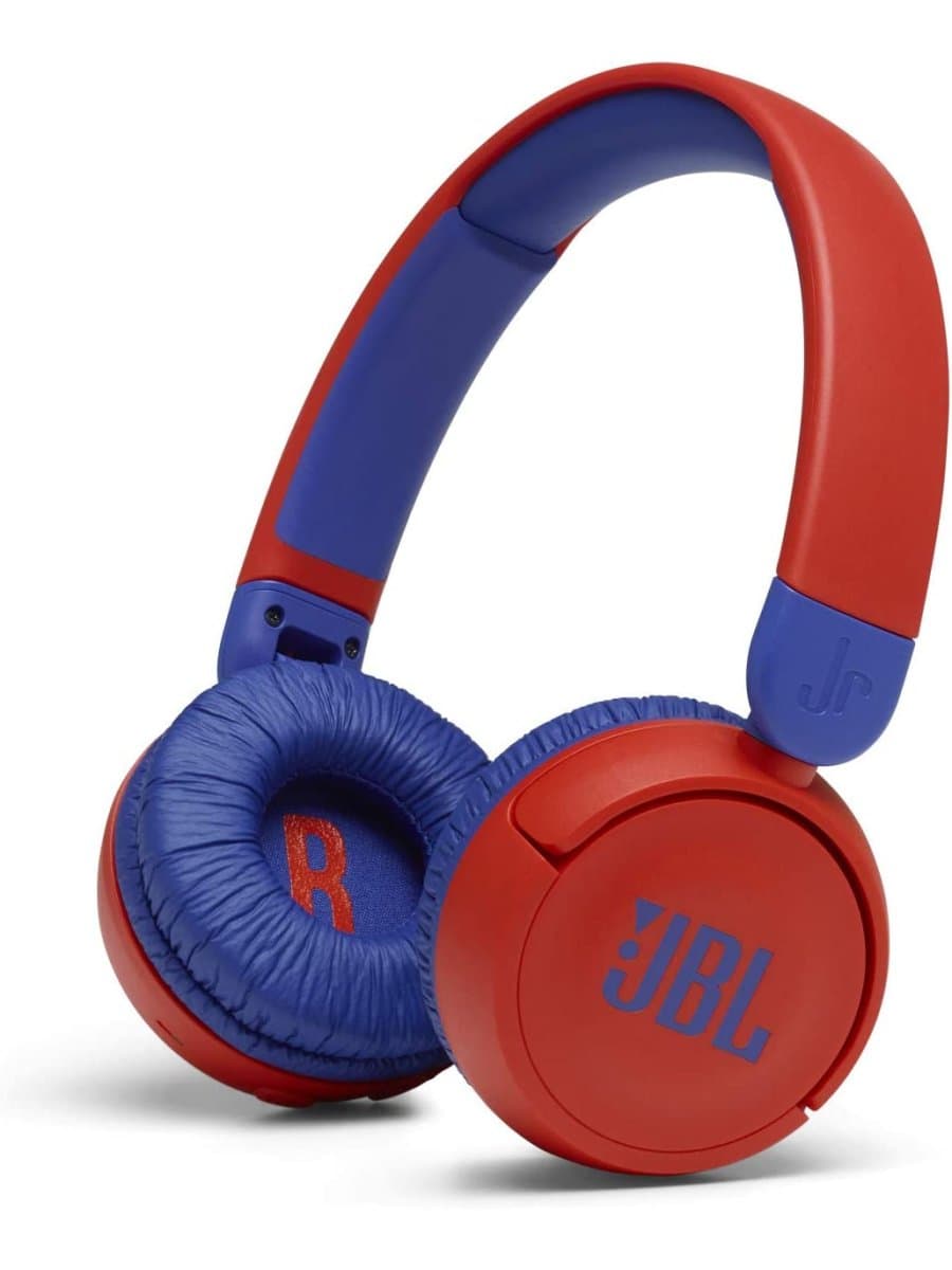 Наушники с микрофоном JBL KIDS ON EAR Bluetooth 5.0, USB-TypeC, Время работы до 30 ч, 20 Гц-20 кГц, 90 дБ, Красный [JBLJR310BTRED]