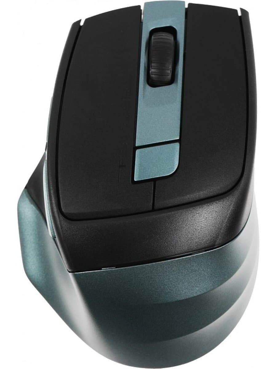 Мышь беспроводная A4Tech Fstyler FB35C Mindnight Green Оптическая BT+2,4G USB 2000 dpi Li-Battery
