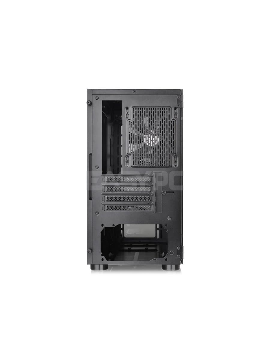 Корпус Thermaltake V150 TG CA-1R1-00S1WN-00 Micro ATX/Mini ITX USB1x3.0+2.0x2, HD-Audio, Куллер 1х120мм, Высота CPU куллера до 165мм, VGA до 330мм, 398x208x440m, Без Б/П, Черный