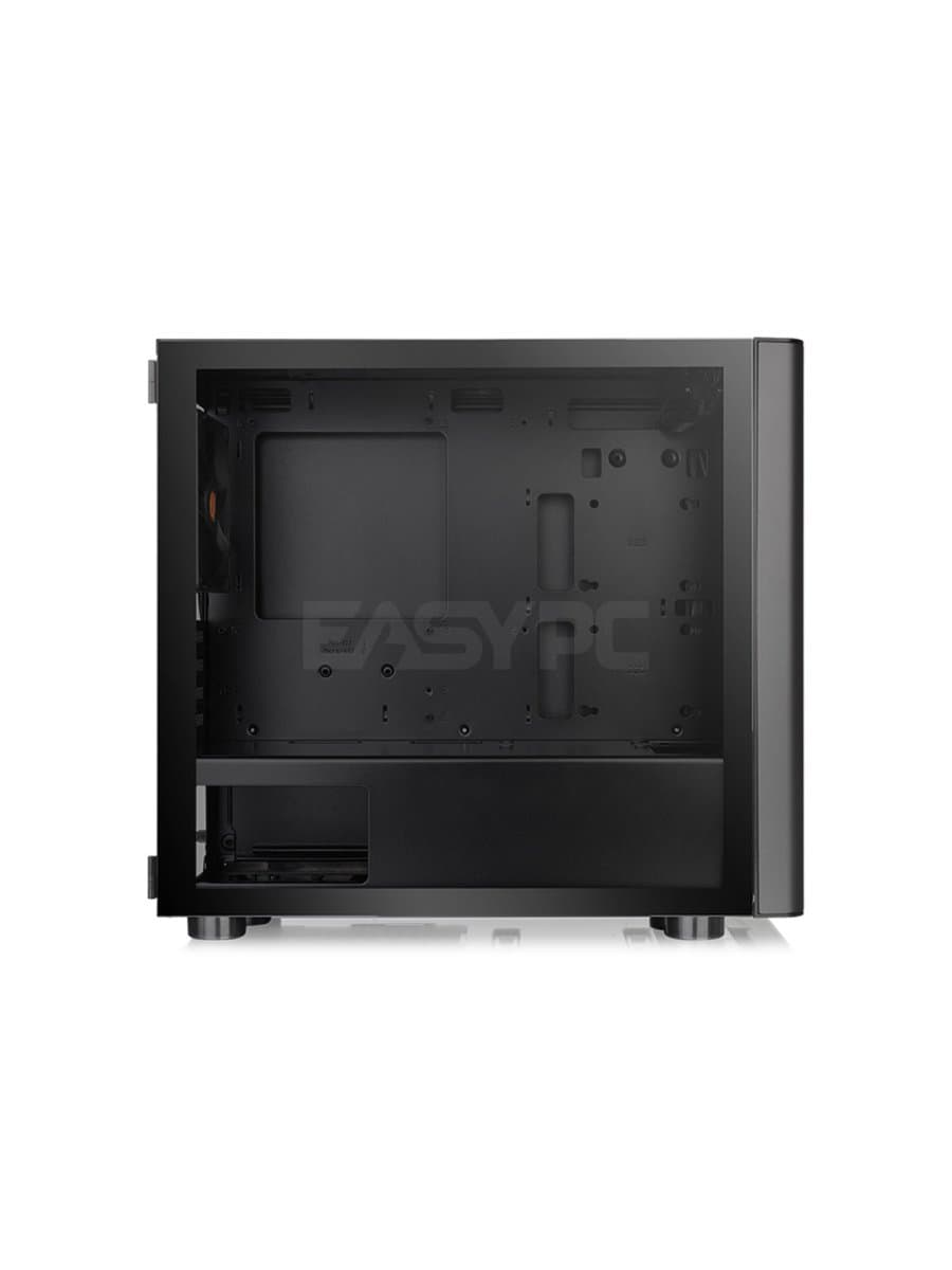Корпус Thermaltake V150 TG CA-1R1-00S1WN-00 Micro ATX/Mini ITX USB1x3.0+2.0x2, HD-Audio, Куллер 1х120мм, Высота CPU куллера до 165мм, VGA до 330мм, 398x208x440m, Без Б/П, Черный