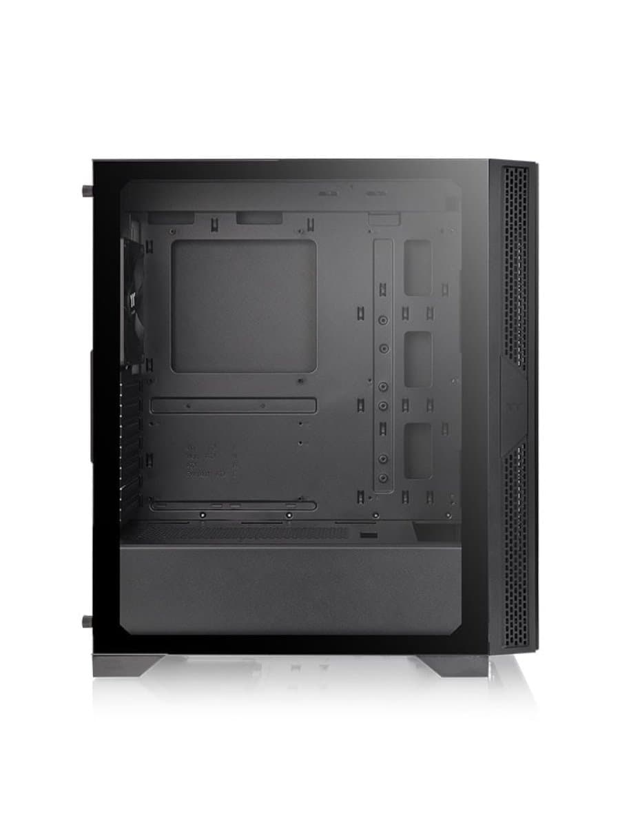 Корпус Thermaltake Versa T25 TG CA-1R5-00M1WN-00 ATX/Micro ATX/Mini ITX USB1x3.0+2x2.0, HD-Audio, Куллер 1х120мм, Высота CPU куллера до 150мм, VGA до 300мм, 416x210x480m, Без Б/П, Черный