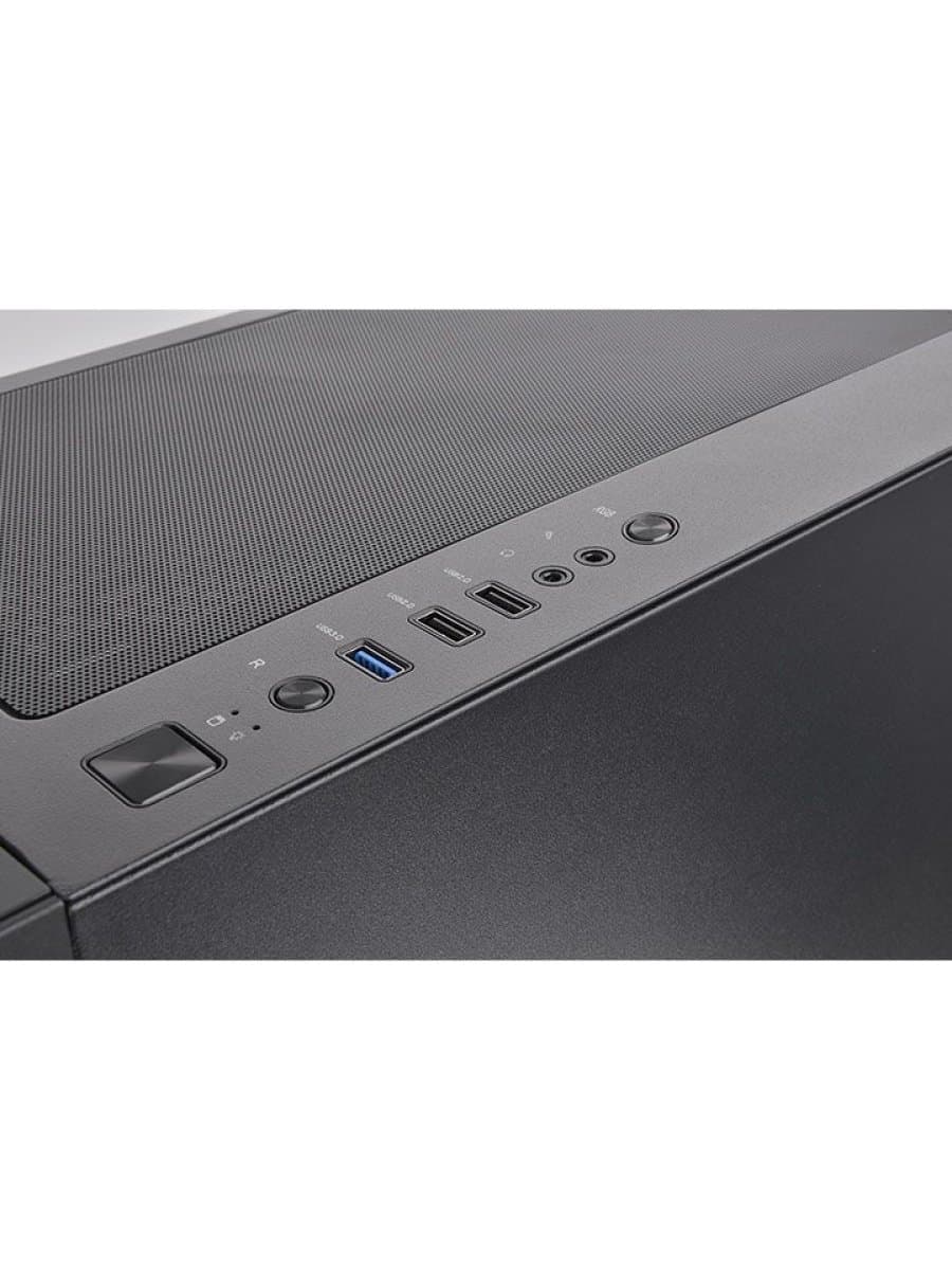 Корпус Thermaltake Versa T35 TG CA-1R7-00M1WN-00 ATX/Micro ATX/Mini ITX USB1x3.0+2x2.0, HD-Audio, Куллер 1х120мм RGB, Высота CPU куллера до 150мм, VGA до 300мм, 416x210x480m, Без Б/П, Черный
