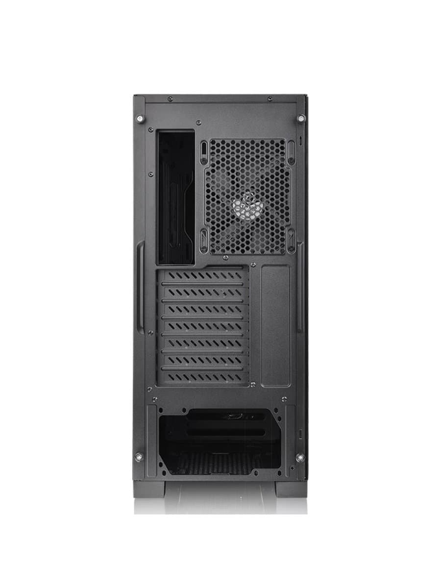 Корпус Thermaltake Versa T35 TG CA-1R7-00M1WN-00 ATX/Micro ATX/Mini ITX USB1x3.0+2x2.0, HD-Audio, Куллер 1х120мм RGB, Высота CPU куллера до 150мм, VGA до 300мм, 416x210x480m, Без Б/П, Черный
