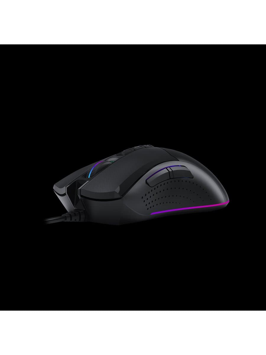 Мышь A4Tech Bloody W90 MAX игровая, оптическая, светодиодная, 10000dpi, Stone Black RGB Metal Feet Active USB Black, 10 кнопок, 1,8м