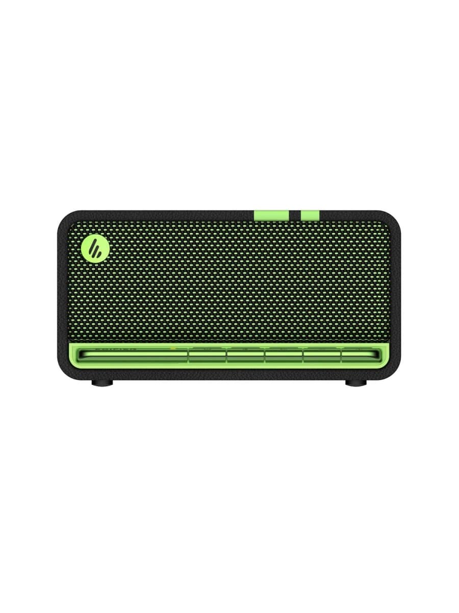 Беспроводная колонка Edifier MP230, wooden enclosure, 10W+10W, 48mm full-range, ? 80dB(A), Bluetooth v5.0, TF card, AUX, USB- 2500mAH, 10 часов звучания, 70Hz-13000Hz, 164mm?84.3mm?108.8mm, 0.85kg, черный
