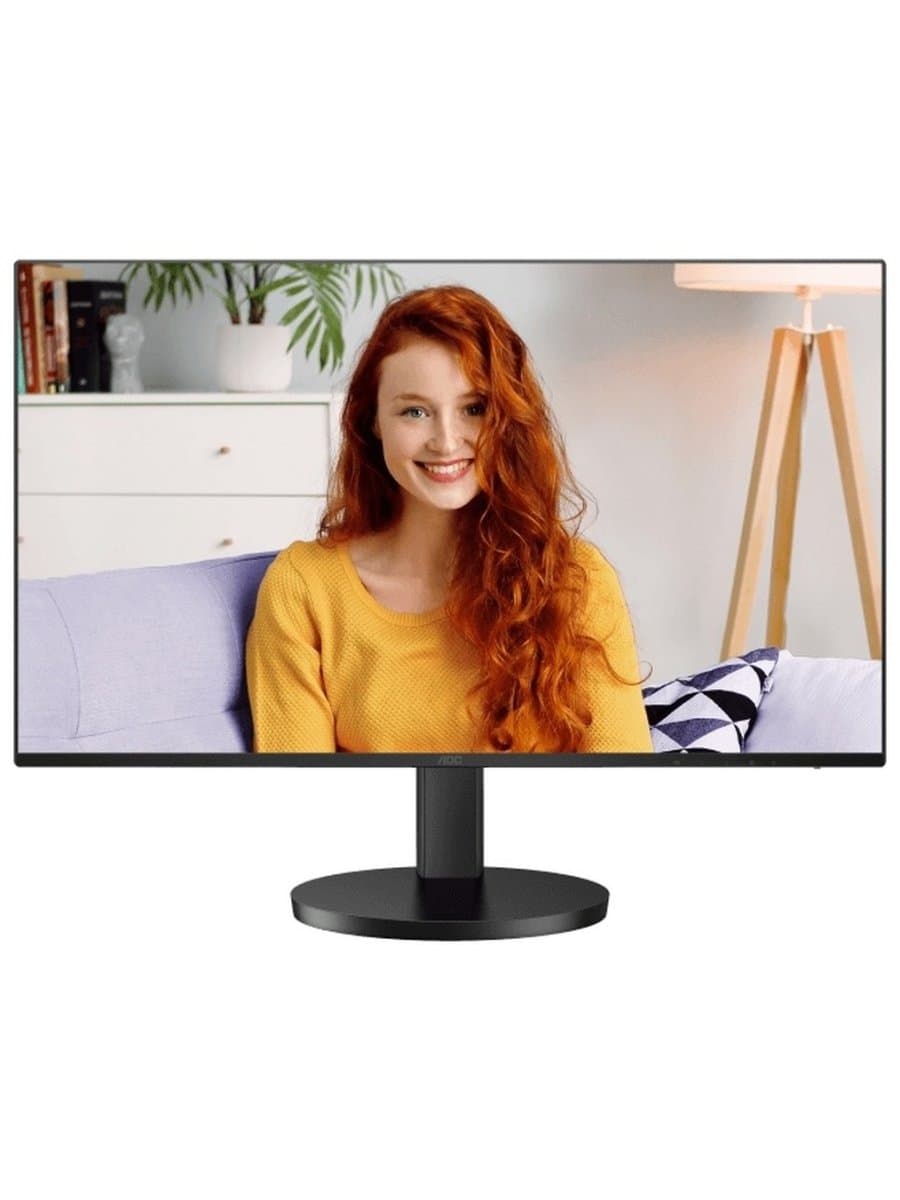 Монитор LCD 27" AOC Q27B3CF2 Black, IPS, LED, 2560x1440, 20M:1, 350cd/m2, 178/178, 1ms, 100Hz, Adaptive-Sync, Flicker Free, Low Blue Light, USB Type-C, HDMI, 2xUSB3.2, 1xjack, кабель HDMI, USB Type-C