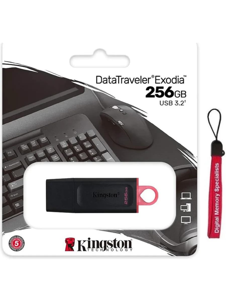 Флешка 256GB USB 3.0 Kingston DataTraveler Exodia [DTX/256GB]