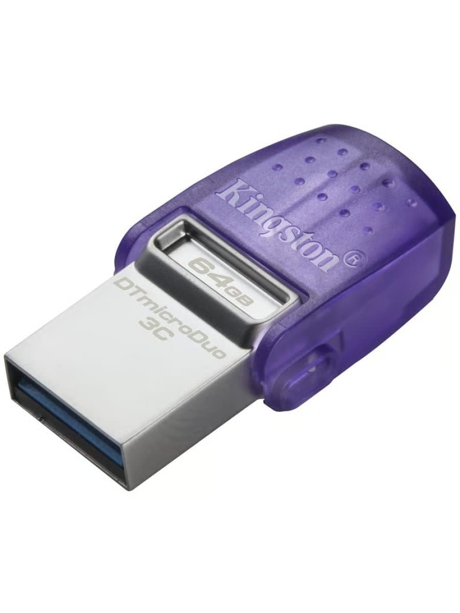Флешка 64GB USB 3.2 + Type-C KINGSTON [DTDUO3CG3/64GB]