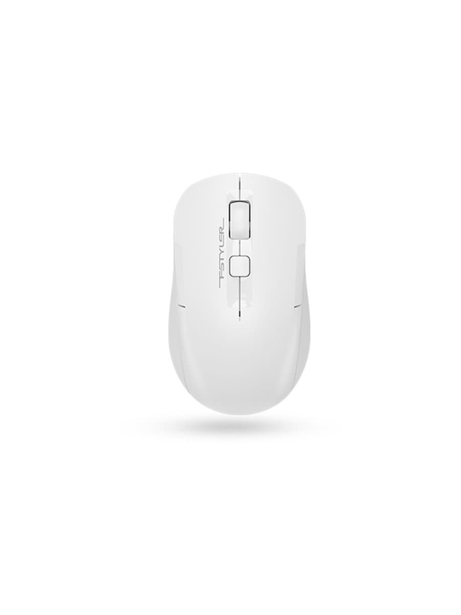 Мышь беспроводная A4tech Fstyler FG16CS Air WHITE оптическая, USB, 15м, 2000 dpi, 1 мс, белая