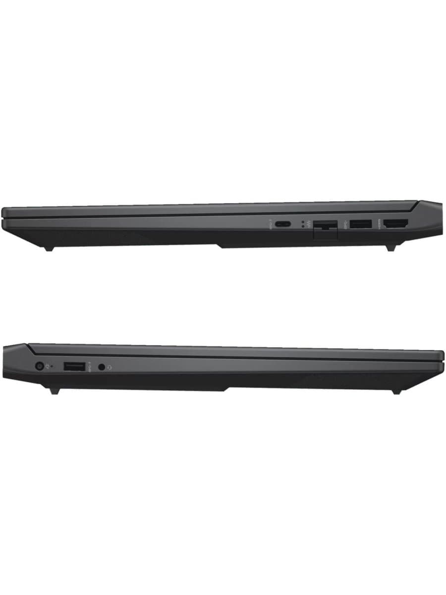 Ноутбук HP VICTUS 15-FA2787 GAMING i7-13620H 16GB DDR5, 512GB SSD NVMe, 15.6" FHD IPS 144Hz, RTX 5060 8GB, Type-C, HDMI, RJ45 LAN, WF, BT, WIN11H, клав с подсв, EN-RU, графит [BM7B7UA#ABA]