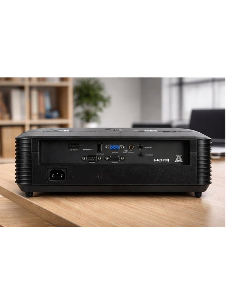 Проектор Acer X1128H DLP, SVGA 800 x 600 (1920 x 1200 max), 4.800 Lumens, 20.000 - 1, BluelightShield™, VGA, RCA, stereo mini jack, Black