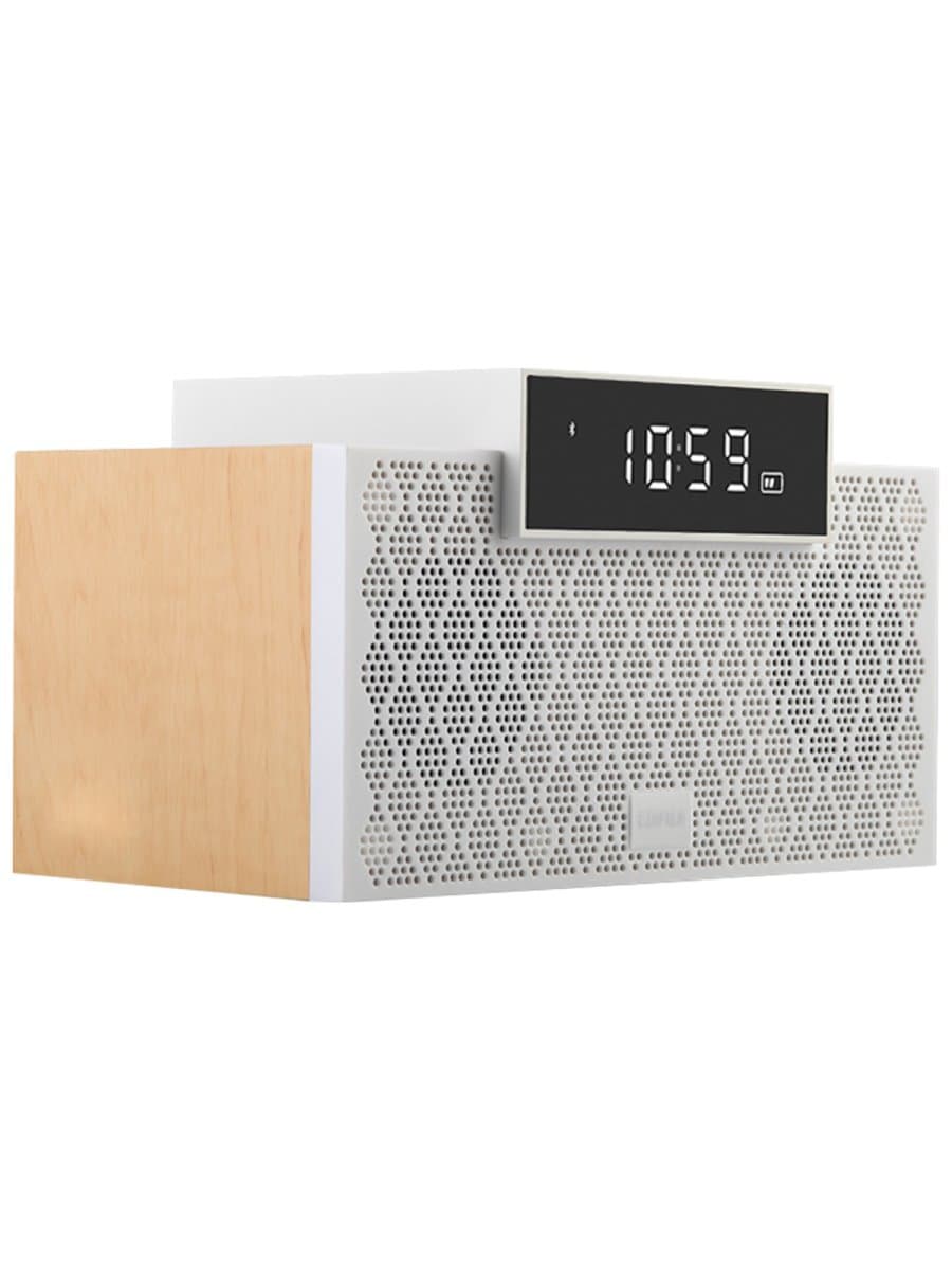 Беспроводная колонка Edifier MP260, wooden enclosure, 4W+4W+12W Subwoofer, L/R: 1.75 incH, SW: 2.75 incH, ? 80dB(A), Bluetooth v5.0, часы, будильник, AUX, USB, 2500mAH, 7 часов звучания, 53Hz-18000Hz, 192.5mm?113mm?115mm, 1.5kg, белый