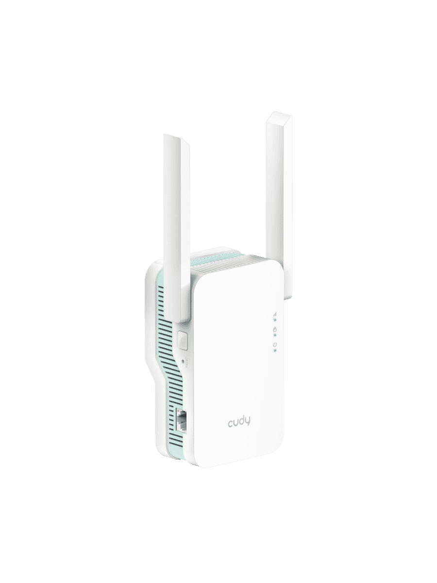 Усилитель Wi-Fi сигнала CUDY RE1500 AC750 Dual-Band 5 ГГц до 1201 Мбит/с 2,4 ГГц до 300 Мбит/с 2 антенны
