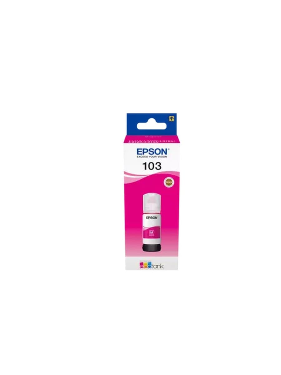 Краска Epson (C13T00S34A) 103 Magenta EcoTank L3100/L3101/L3110/L3150