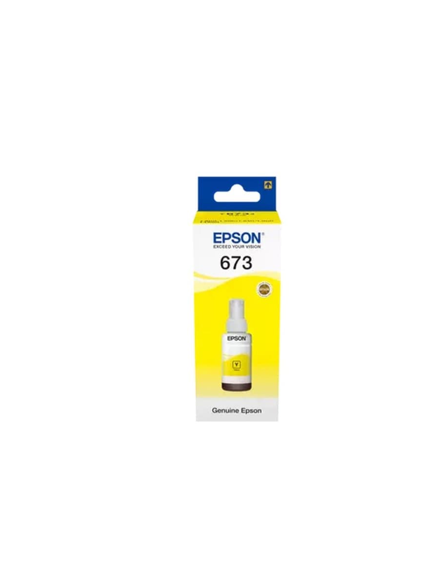 Краска Epson (C13T67344A) Yellow 70ml Cartridge for ink printer L800