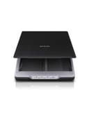 Сканер Epson Perfection V19 (планшетный, A4, 4800x4800dpi, 48bit, 3.2D, тип лампы - светодиодная, съемная крышка для сканирования книг и альбомов, вертикальное сканирование на встроенной стойке, USB)