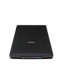 Сканер Epson Perfection V19 (планшетный, A4, 4800x4800dpi, 48bit, 3.2D, тип лампы - светодиодная, съемная крышка для сканирования книг и альбомов, вертикальное сканирование на встроенной стойке, USB)