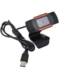 Вебкамера Digital FullHD, черный/оранжевый, 1920x1080, CMOS Color Sensor, USB2.0 + микрофон