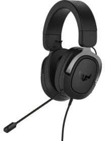 Наушники с микрофоном ASUS TUF GAMING H3 GUN METAL 20-20KHz, -40dB, 32Ohm, 2x1.3m