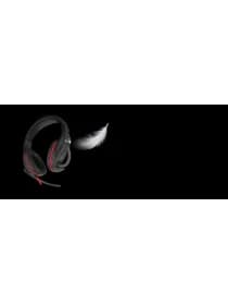 Наушники с микрофоном Genius HS-G560 2xJack, 20Hz-20kHz, 91dB/-54dB, Чёрный