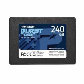 Твердотельный накопитель SSD 240GB Patriot Burst Elite 2.5" SATA III TCL 3D, Read/Write up 320/450MB/s, 40000 IOPS [PBE240GS25SSDR]