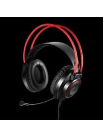 Наушники с микрофоном A4Tech Bloody G200S, Black/Red, 20-20000Ghz, 100dB, 44dB(mic), USB, 2m