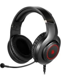 Наушники с микрофоном A4Tech Bloody G220S, Black/Red, 20-20000Ghz, 100dB, 44dB(mic), USB, 2m