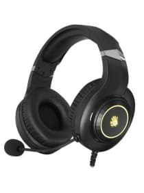Наушники с микрофоном A4Tech Bloody G220S, Black/Red, 20-20000Ghz, 100dB, 44dB(mic), USB, 2m