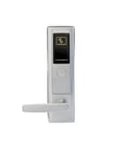 Замок для отеля ZKTECO LH3600 Hotel lock. Left "Zinc Alloy Metal Casing With advanced 13.56mhz MIFARE-1 card technology Door Thickness: 35-55 mm Backset: 62.5mm Color Option:silver"