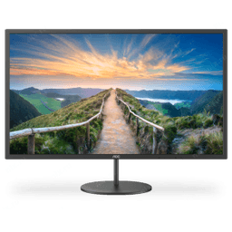 Монитор LCD 31.5" AOC Q32V4, IPS, Black, 2560x1440, 20M:1, 250cd/m2, 178/178, 4ms, 75Hz, HDMI, DP, Headphone out, Speakers 2x2W