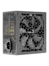 Блок питания 550W Aerocool AERO BRONZE 550W, 550W, ATX, Bronze, APFC, 20+4pin, 4+4pin, 5*Sata, 4*Molex, 2*PCI-E 6+2pin, Вентилятор 12см, Кабель питания, Чёрный