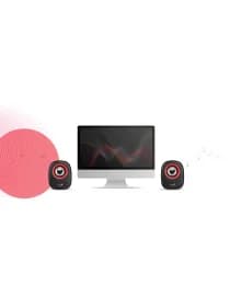 Акустическая система Genius SP-Q160 Dark Grey, 6W (3W x 2), USB питание, 150Hz-20KHz, 1,5 м, 3,5 мм
