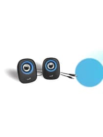 Акустическая система Genius SP-Q160 Dark Grey, 6W (3W x 2), USB питание, 150Hz-20KHz, 1,5 м, 3,5 мм