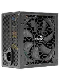 Блок питания 650W Aerocool AERO WHITE 650, 650W, ATX, APFC, 80 PLUS Standart, 24+8 pin, 24+4 pin, 20+4 pin, 5*Sata, 3*Molex, 4*PCI-E 6+2 pin, вентилятор 12 см, кабель питания, чёрный