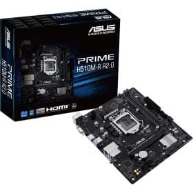 Материнская плата ASUS PRIME H510M-R-SI LGA1200, Intel H510, 2xDDR4, 1xPCI-E 4.0x16, 1xPCI-Ex1, Sound8Ch, 4xSATA3, 2USB3.0+2USB2.0, D-Sub, HDMI, DVI, mATX