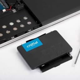 Твердотельный накопитель SSD Crucial 1000GB [CT1000BX500SSD1] BX500 3D NAND SATA 2.5-incH, Read/Write up 540/500MB/s, 1.5Mh(MTBF)