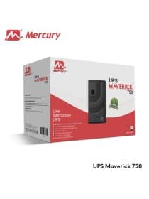 ИБП Mercury MAVERICK 750VA, 750VA/360W, Line Interactive, AVR, 2хIEC C13, батарея 12V/7Ah