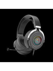 Наушники с микрофоном A4Tech Bloody G535P, Дуговые, 3.5mm MiniJack +USB, 20Hz-20kHz, 105dB/-44dB, Длина кабеля 2 м, 7.1 виртуальный объемный звук, Черно-серые