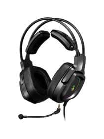 Наушники с микрофоном A4Tech Bloody G575P, Дуговые, 3.5mm MiniJack +USB, 20Hz-20kHz, 105dB/-44dB, Длина кабеля 2 м, стереозвук, Черный