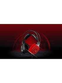 Наушники с микрофоном A4Tech Bloody G575P, Дуговые, 3.5mm MiniJack +USB, 20Hz-20kHz, 105dB/-44dB, Длина кабеля 2 м, стереозвук, Черный