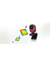 Вебкамера Genius QCam 6000, USB, 1920x1080, 2.0Mpx, Микрофон, Крепление: зажим, Кабель 1.5 метра, Чёрный