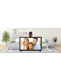 Вебкамера Genius QCam 6000, USB, 1920x1080, 2.0Mpx, Микрофон, Крепление: зажим, Кабель 1.5 метра, Чёрный