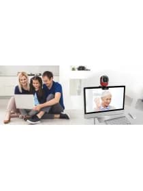 Вебкамера Genius QCam 6000, USB, 1920x1080, 2.0Mpx, Микрофон, Крепление: зажим, Кабель 1.5 метра, Чёрный
