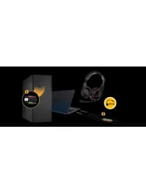 Наушники с микрофоном Genius HS-G600V, Дуговые, 2 x mini jack 3.5 mm, 20Hz-20kHz, 117dB/-54dB, длина кабеля 1.8 м, Чёрный