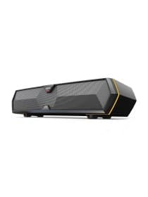 Беспроводная колонка Edifier MG300, 2.5W + 2.5W, 52mm drivers, ? 85dB (A), Bluetooth v5.3, USB-A 5V, USB-A Soundcard, RGB, 80Hz-20000Hz, 485mmx70mmx80mm, 0.9kg, черный
