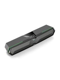 Беспроводная колонка Edifier MG300, 2.5W + 2.5W, 52mm drivers, ? 85dB (A), Bluetooth v5.3, USB-A 5V, USB-A Soundcard, RGB, 80Hz-20000Hz, 485mmx70mmx80mm, 0.9kg, черный
