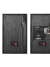Акустическая система Edifier R1100, 85dB, RCA - 3.5mm Auxiliary, RCA, RMS 21W X 2 ( DRC ON ), цифровой тракт на усилителях класса D, МДФ, Черный
