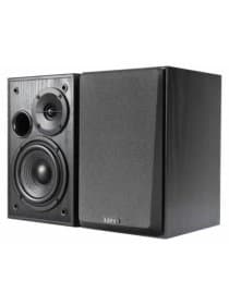 Акустическая система Edifier R1100, 85dB, RCA - 3.5mm Auxiliary, RCA, RMS 21W X 2 ( DRC ON ), цифровой тракт на усилителях класса D, МДФ, Черный