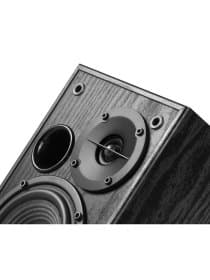 Акустическая система Edifier R1100, 85dB, RCA - 3.5mm Auxiliary, RCA, RMS 21W X 2 ( DRC ON ), цифровой тракт на усилителях класса D, МДФ, Черный